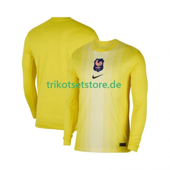 Frankreich Torwart 2025 Herren Trikot Heim Langarm