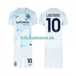 Inter Mailand Lautaro Martinez 10 2025-2026 Kinder Trikotset Auswärts Kurzarm