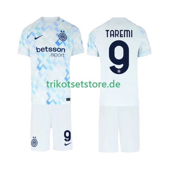 Inter Mailand Marcus Thuram 9 2025-2026 Kinder Trikotset Auswärts Kurzarm