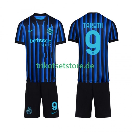 Inter Mailand Marcus Thuram 9 2025-2026 Kinder Trikotset Heim Kurzarm