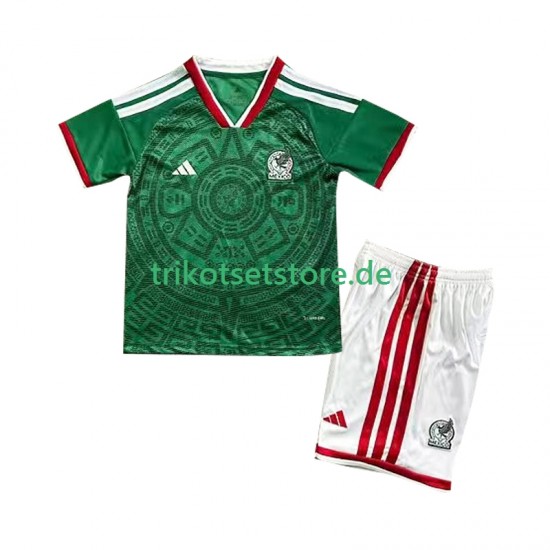 Mexiko World Cup 2026 Kinder Trikotset Heim Kurzarm