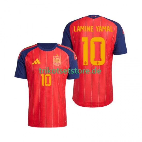 Spanien Lamine Yamal 10 World Cup 2026 Herren Trikot Heim Kurzarm