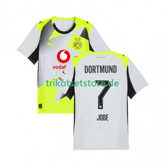 Borussia Dortmund Jobe Bellingham 7 2025-2026 Herren Trikot Auswärts Kurzarm
