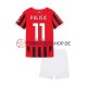 AC Mailand Christian Pulisic 11 2024-2025 Kinder Trikotset Heim Kurzarm