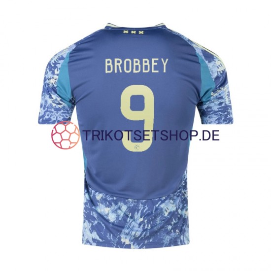 Ajax Amsterdam Brian Brobbey 9 2024-2025 Herren Trikot Auswärts Kurzarm