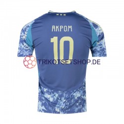 Ajax Amsterdam Chuba Akpom 10 2024-2025 Herren Trikot Auswärts Kurzarm