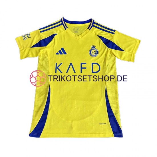 Al Nassr 2024-2025 Herren Trikot Heim Kurzarm
