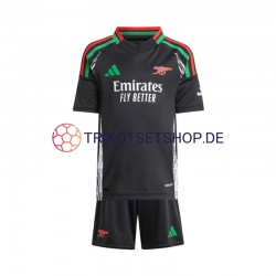 Arsenal 2024-2025 Kinder Trikotset Auswärts Kurzarm
