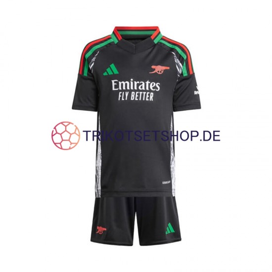 Arsenal 2024-2025 Kinder Trikotset Auswärts Kurzarm
