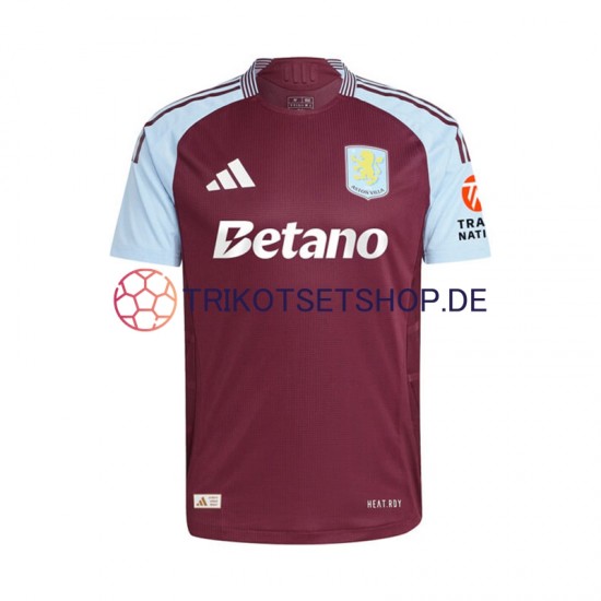 Aston Villa 2024-2025 Herren Trikot Heim Kurzarm