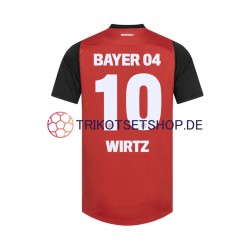 Bayer 04 Leverkusen Florian Wirtz 10 2024-2025 Herren Trikot Heim Kurzarm