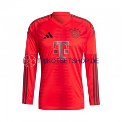 FC Bayern München 2024-2025 Herren Trikot Heim Rot Langarm