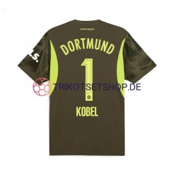 Borussia Dortmund Torwart Gregor Kobel 1 2024-2025 Herren Trikot Auswärts Kurzarm