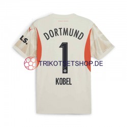 Borussia Dortmund Torwart Gregor Kobel 1 2024-2025 Herren Trikot Heim Kurzarm