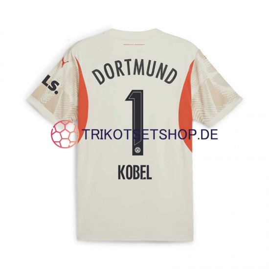 Borussia Dortmund Torwart Gregor Kobel 1 2024-2025 Herren Trikot Heim Kurzarm