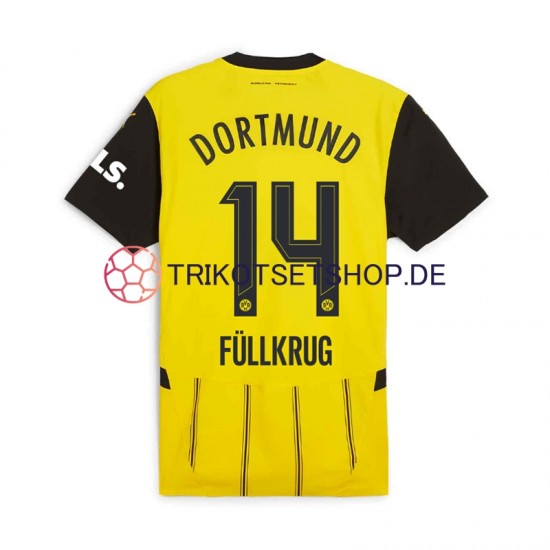 Borussia Dortmund Niclas Fullkrug 14 2024-2025 Herren Trikot Heim Kurzarm