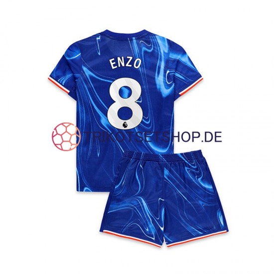 Chelsea Enzo 8 2024-2025 Kinder Trikotset Heim Kurzarm