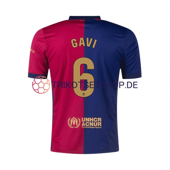 FC Barcelona GAVI 6 2024-2025 Herren Trikot Heim Kurzarm