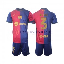 FC Barcelona UCL Font Blade 3 2024-2025 Kinder Trikotset Heim Kurzarm