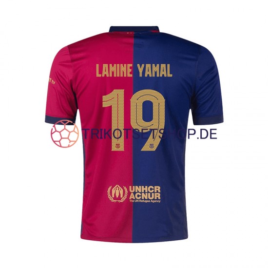 FC Barcelona UCL Font Lamine Yamal 19 2024-2025 Herren Trikot Heim Kurzarm