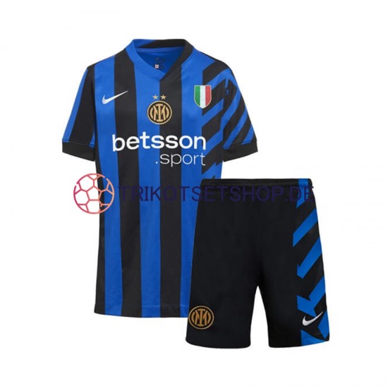 Inter Mailand 2024-2025 Kinder Trikotset Heim Kurzarm