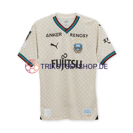Kawasaki Frontale 2024-2025 Herren Trikot Auswärts Kurzarm