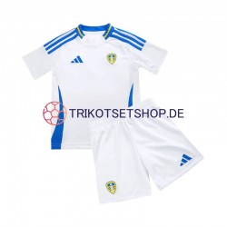 Leeds United 2024-2025 Kinder Trikotset Heim Kurzarm