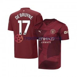 Manchester City DE BRUYNE 17 2024-2025 Herren Trikot Ausweich Kurzarm