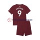 Manchester City Erling Haaland 9 2024-2025 Kinder Trikotset Ausweich Kurzarm
