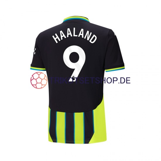 Manchester City Haaland 9 2024-2025 Herren Trikot Auswärts Kurzarm