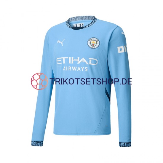 Manchester City 2024-2025 Herren Trikot Heim Langarm