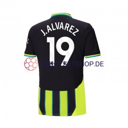 Manchester City Julian Alvarez 19 2024-2025 Herren Trikot Auswärts Kurzarm