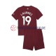 Manchester City Julian Alvarez 19 2024-2025 Kinder Trikotset Ausweich Kurzarm