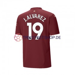 Manchester City Julian Alvarez 19 2024-2025 Herren Trikot Ausweich Kurzarm
