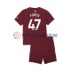 Manchester City Phil Foden 47 2024-2025 Kinder Trikotset Ausweich Kurzarm