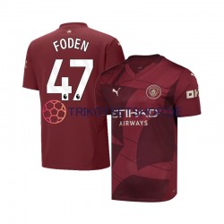Manchester City Phil Foden 47 2024-2025 Herren Trikot Ausweich Kurzarm