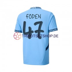 Manchester City UCL Font FODEN 47 2024-2025 Herren Trikot Heim Kurzarm