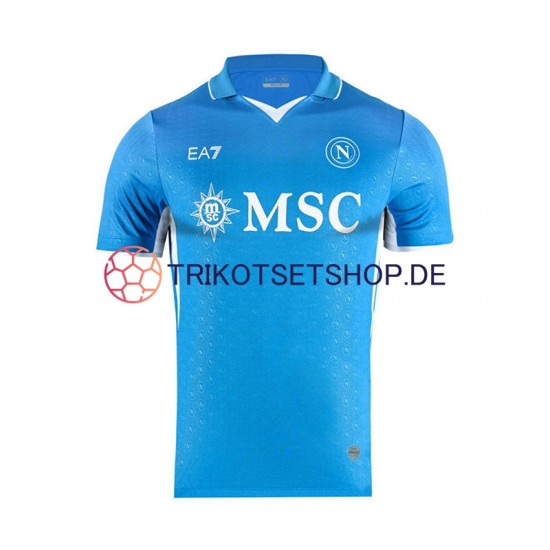 SSC Neapel 2024-2025 Herren Trikot Heim Kurzarm