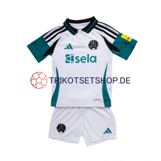Newcastle United 2024-2025 Kinder Trikotset Ausweich Kurzarm