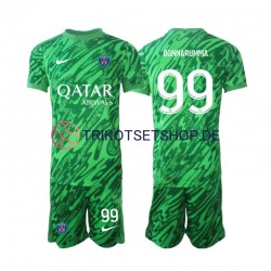 Paris Saint-Germain Torwart Gianluigi Donnarumma 99 2024-2025 Kinder Trikotset Auswärts Kurzarm