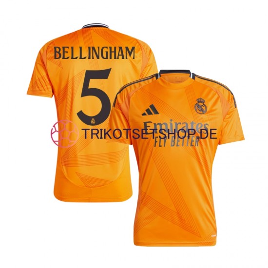 Real Madrid BELLINGHAM 5 2024-2025 Herren Trikot Auswärts Kurzarm