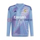 Real Madrid Torwart 2024-2025 Herren Trikot Heim Blau Langarm