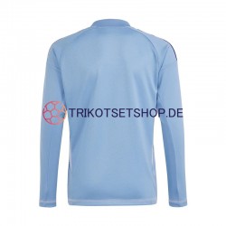 Real Madrid Torwart 2024-2025 Herren Trikot Heim Blau Langarm