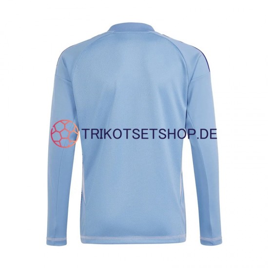 Real Madrid Torwart 2024-2025 Herren Trikot Heim Blau Langarm