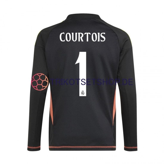 Real Madrid Torwart Thibaut Courtois 1 2024-2025 Herren Trikot Auswärts Kurzarm