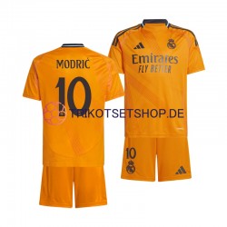 Real Madrid Modrić 10 2024-2025 Kinder Trikotset Auswärts Kurzarm