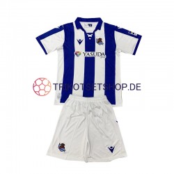 Real Sociedad 2024-2025 Kinder Trikotset Heim Kurzarm