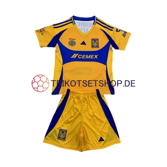 UANL Tigres 2024-2025 Kinder Trikotset Heim Kurzarm