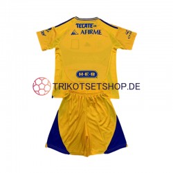 UANL Tigres 2024-2025 Kinder Trikotset Heim Kurzarm
