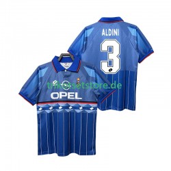 AC Mailand ALDINI 3 Retro 1995 1996 Herren Trikot Auswärts Kurzarm